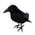 thumbnail image 5 of Simulation Black Crow Toy Party Supplies Halloween Prop Animal Model, 5 of 5