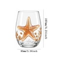 thumbnail image 2 of Ghost Stemless Wine Glass Borosilicate Glass Cup Halloween Decor Clear Tumbler for Cocktail Water Juice Spooky Bar Glassware Gift, 2 of 6