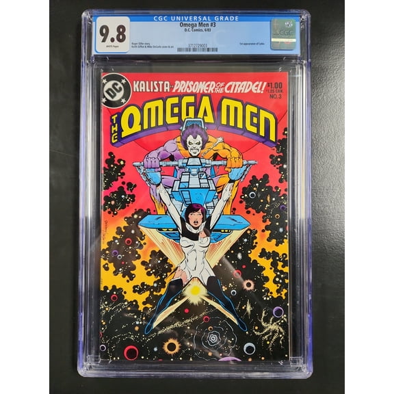 Omega Men #3 - CGC 9.8 Comic Book