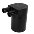thumbnail image 2 of Reemplazo universal del tanque del depósito de aceite de la aleación de aluminio de la lata de captura de aceite negro para N54 335, 2 of 12
