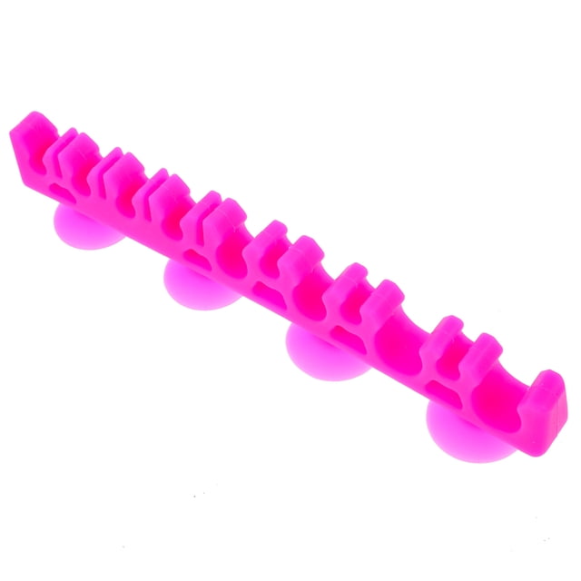 Weiweiguan 1pc Makeup Brushes Storage Rack Makeup Brush Silicone Holder Drying Shelf