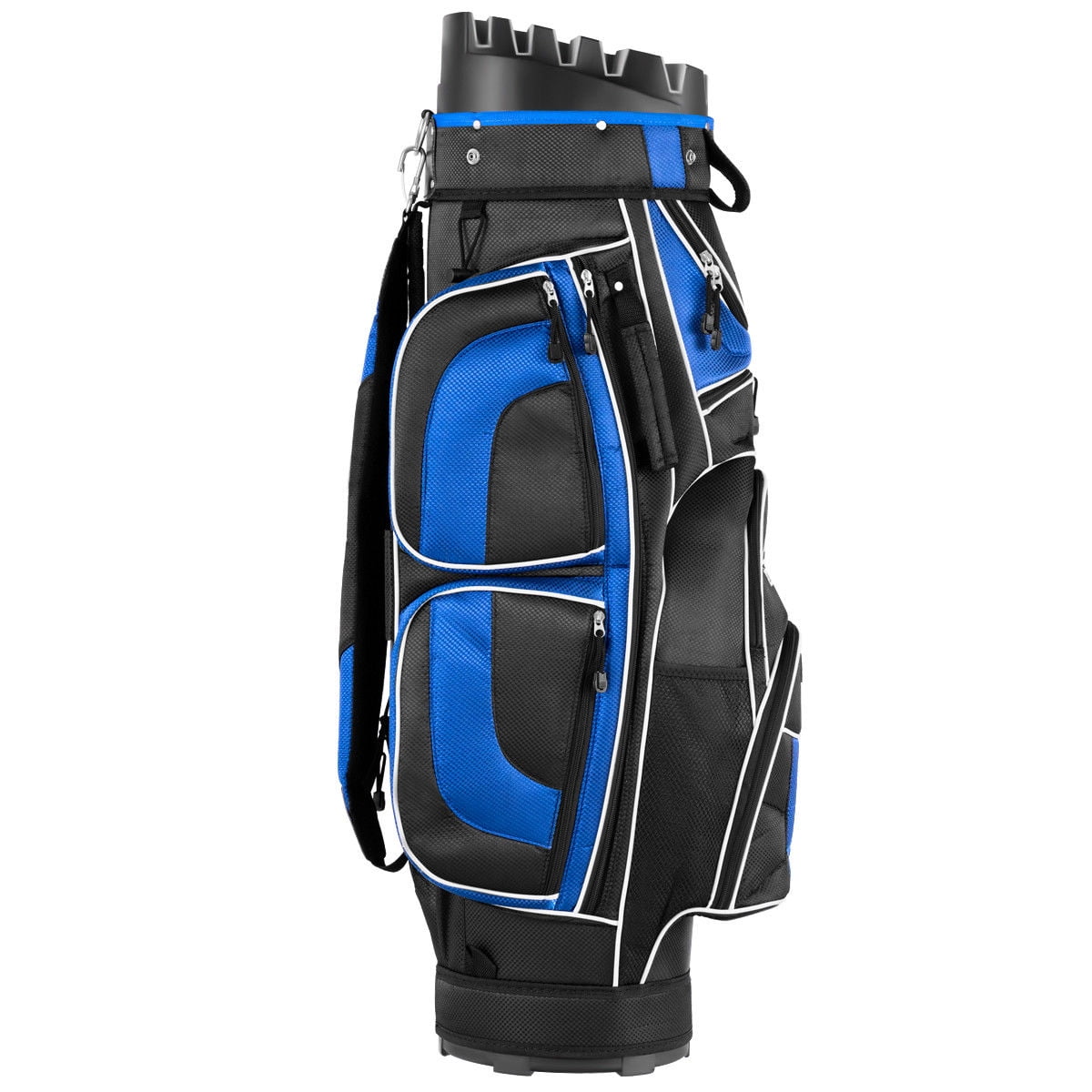 Costway Golf Cart Bag 14 Way Organizer Divider Top 12 Pockets for 
