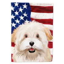 Carolines Treasures CK6394CHF Alpine Spaniel American Canvas House Size Outdoor-Flags, Multicolor