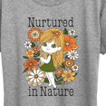 thumbnail image 3 of Instant Message - Nurtured In Nature - Women's Short Sleeve Graphic T-Shirt, 3 of 6