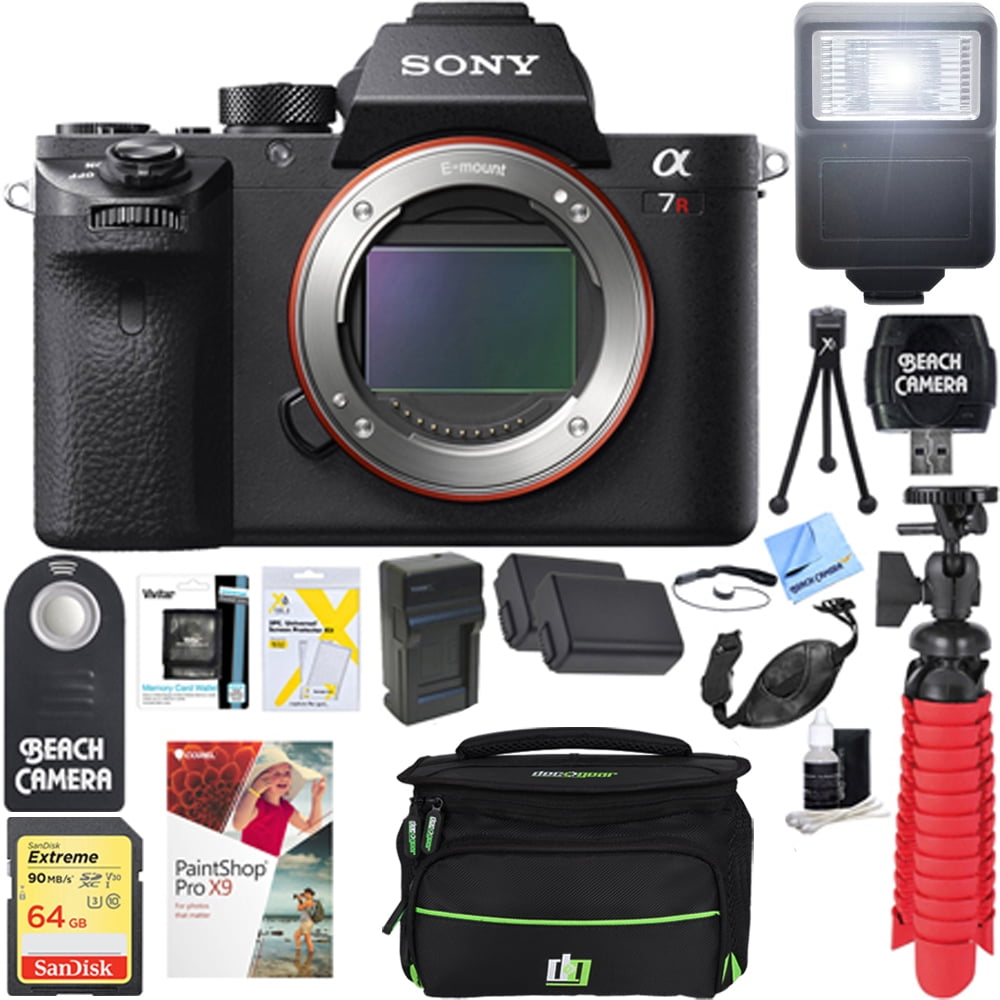 Sony a7R II Full-frame Mirrorless 42.4MP Camera Body + 64GB SDXC Memory