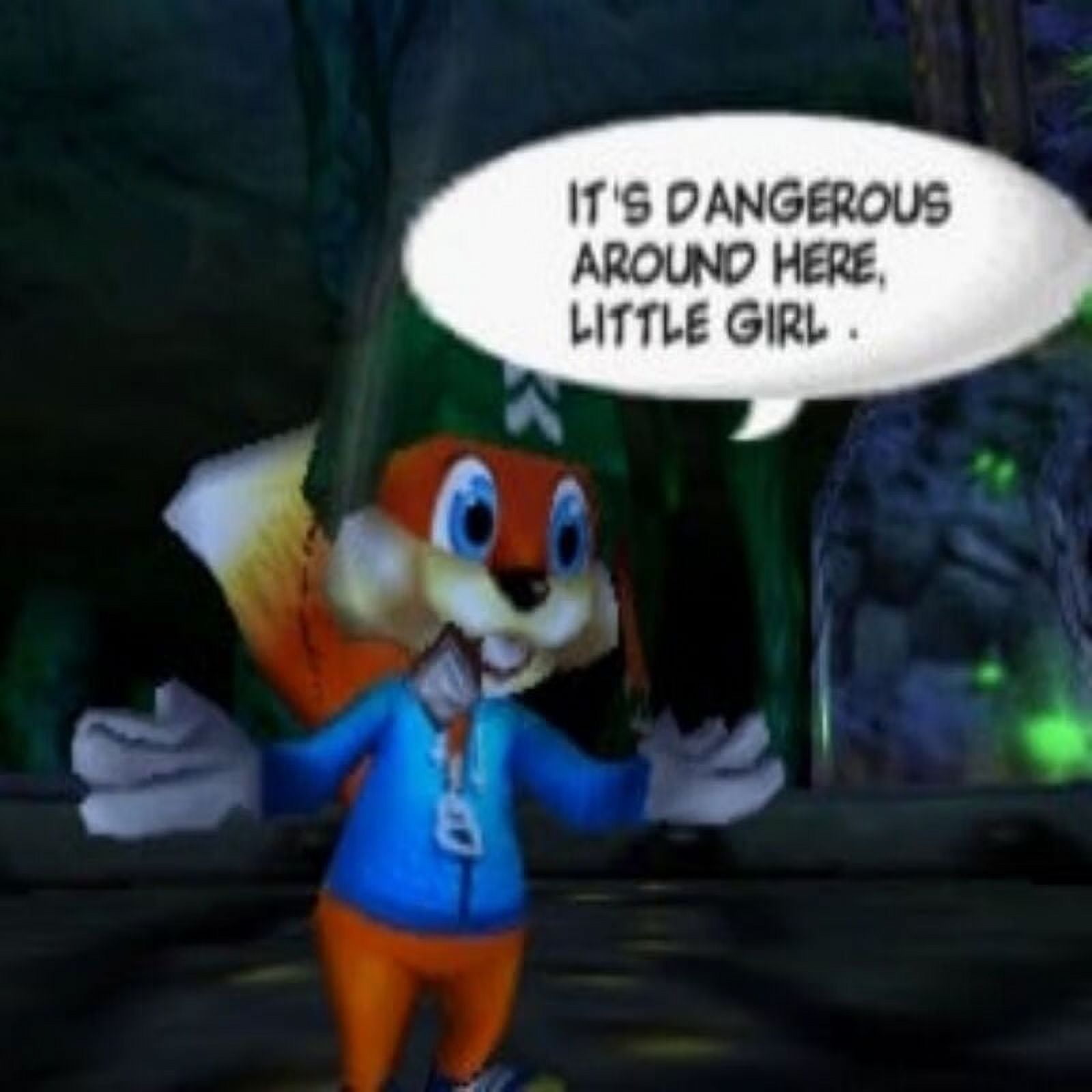 Nintendo Conker's Bad Fur Day Video Game Cartridge, N64, US