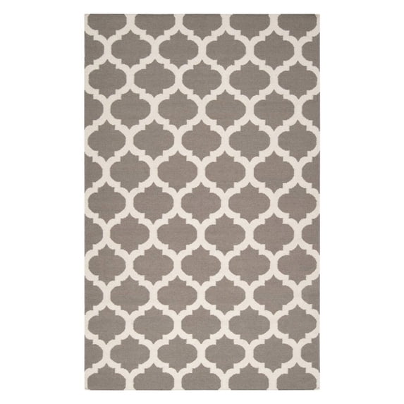 Surya Frontier 2' x 3' Hand Woven Wool Rug in Gray