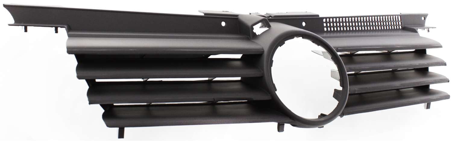 Grille Assembly Compatible With 2001-2005 Volkswagen Jetta Sedan Black Shell and Insert