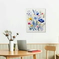 thumbnail image 2 of PRATYUS Canvas Wall Art Picture 16x20in Watercolor Flower for Home Office Decor 16x20in, 2 of 3