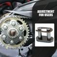 thumbnail image 4 of 12pcs Chain Connecting Link Roller Chain Link Motorcycle Quick Release Chain Link, 4 of 7