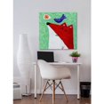 thumbnail image 3 of Marmont Hill - "What Does the Fox Sing" by Janet Nelson Painting Print on Wrapped Canvas, 3 of 5