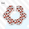 thumbnail image 3 of Hirioo Red Ladybugs for Baby Cotton Petal Bib Drool Bibs for Baby Boy Unisex, 3 of 9