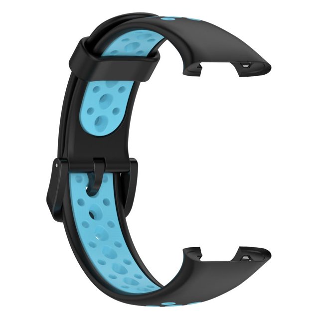 Correas de repuesto compatibles con Xiaomi Band7 Pro, pulsera de silicona suave y transpirable para reloj inteligente, Color Dual