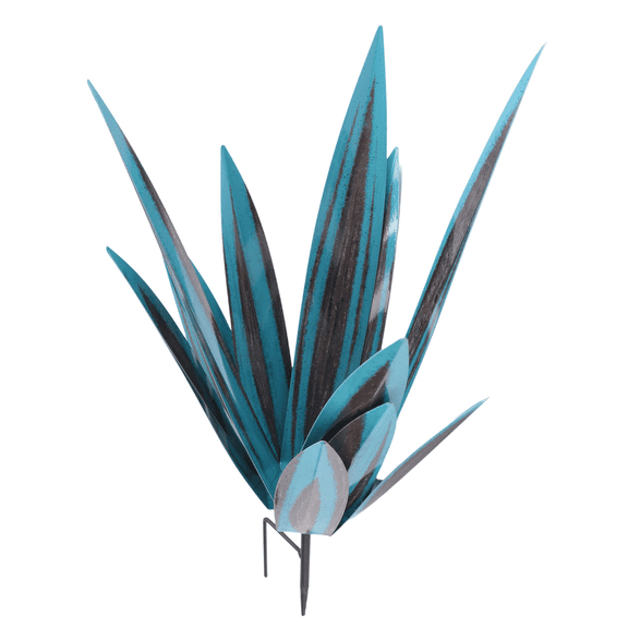 Large Tequila Rustic Sculpture, Metal Agave Plants for Outdoor Patio Yard, Home Decor Hand Painted Agave,E