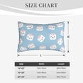 thumbnail image 6 of Bixox Cartoon Sushi Printed Pillow Protector,Super Soft Ideal for Home,Guests,Rentals - 16"x24", 6 of 8