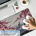 thumbnail image 5 of Gaming Mouse Pad, Desk Pad with Non-Slip Base Extended Large Mouse Pad XXL Keyboard Mouse Pad Desk Mat On Top of Desks for Work, Game, Office, Home - Japanese Cherry Blossom (31.5x15.7 in), 5 of 5