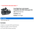 thumbnail image 2 of Front Right Door Lock Actuator - Compatible with 2008 Volkswagen R32, 2 of 2
