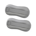 thumbnail image 3 of 2 correas de pesas para tobillos, para entrenamiento de piernas, pilates, caminatas y fitness. gris 03 kg, 3 of 8