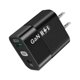 thumbnail image 1 of Cargadores de pared inteligentes seguros de carga de teléfono GaN de 65 W para Huawei (negro de EE. UU.), 1 of 5