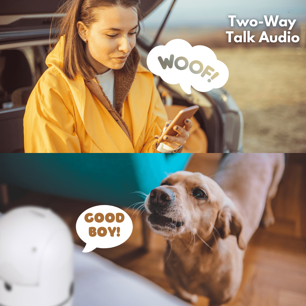MOBI Pet Smart Wifi Pet Camera and Monitoring System, Dog Monitoring Camera