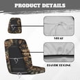 thumbnail image 6 of XYZCANDO Deer UTV Seat Covers Compatible with Rhino 450 660 700 Anti-Slip Camo Forest Replacement UTV Seats Accessories Washable Rhino Bucket Seat Cover with Headrest Cover, 6 of 7