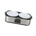 thumbnail image 4 of Yogurtera eléctrica de 1,4 l, de alta eficiencia y bajo de ruido con 2 vasos de vidrio, ideal para restaurantes, tiendas, comedores y fiestas., 4 of 8