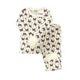 thumbnail image 2 of Pink Stars/Butterflies 2 Pack Kids Pajamas, 2 of 4