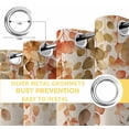 thumbnail image 6 of Orange Botanical Blackout Curtains for Bedroom/Living Room, Thermal Insulated Kitchen Curtains, Farmhouse Leaf Fall Thanksgiving Grommet Darkening Window Treatment Drapes 42"x84"x2, 6 of 8