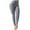 Gray, variant on Women Solid Color High Waist Yoga Pants Female Lounge Abdomen Control Workout Running Butt Lift Tights Ladies Leisure Booty Leggings Women Super Elastic Slim Trousers