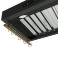 thumbnail image 3 of Forno Venezia 30 Inch Wall-Mounted Range Hood in Black with Touch Controls and Baffle Filters, 3 of 5