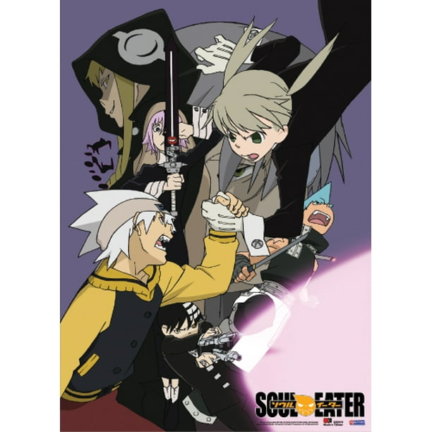 Fabric Poster Soul Eater New Battle Time Wall Scroll Licensed Ge Walmart Com