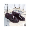 thumbnail image 4 of Frontwalk Womens Garden Shoes Slip-ons Work Shoe Waterproof Rain Boots Outdoor Lightweight Flats Ladies Slip Resistant Rainboot Bowknot 6, 4 of 7