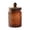 Brown, variant on Colored Glass Storage Jar,Household Kitchen Dry Goods Organizer,Transparent Visible Container,Airtight Fresh Keeping Lid,Food Grade Safe Material,Easy Clean Smooth Surface Storage Jar