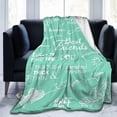 thumbnail image 1 of Blanket Birthday Gifts With Loving Messages, Friends Blanket For Best Friend, 1 of 8
