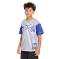 thumbnail image 3 of Hot Wheels Boys Graphic Baseball Button Down Jersey with Short Sleeves, Sizes 4-12, 3 of 8
