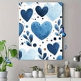 thumbnail image 4 of Qisvanset 12x16 Inch John Scripture Typography Canvas Wall Art, Girly Festive Heart Trendy Art Dorm Room Decor, 4 of 8