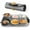 Gray, variant on COLDFILL Food Warming Mat - 5s Fast Heating Silicone Electric Warming Tray with 8 Temp Setting, Roll Up Buffet Hot Plates Heat Pad, Portable Food Warmer for Parties Home Travel,Green