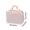 thumbnail image 3 of Neceser De Viaje De Malla Transparente, Organizador De Cosmticos Porttil, Gran Capacidad, Diseo Ligero, Ideal Para Gimnasio, Piscina Y Playa, Neceser De Viaje Compacto, Tela Plstica, Ukhbmc, 3 of 9