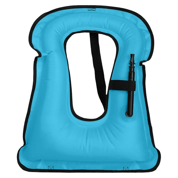 Laklulu Inflatable Snorkel Vest for Kids, Snorkeling Jackets Vests for Water Sports Beginner