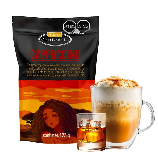 Cappuccino Crema Irlandesa 125 g Tíbiri Contentti