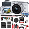 thumbnail image 2 of Canon EOS M200 Mirrorless Digital Camera with 15-45mm Lens (3700C009) + More, 2 of 7