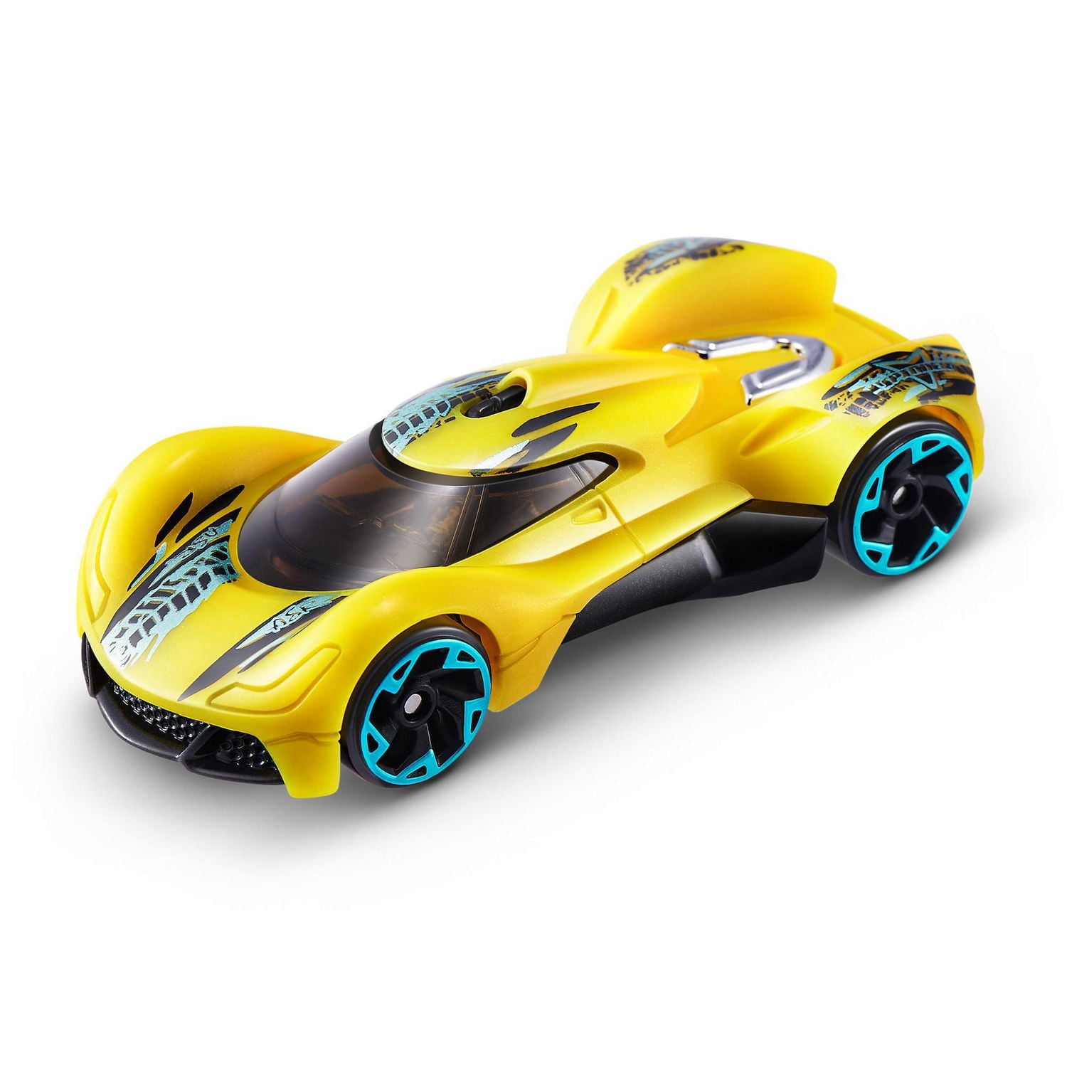 Ensemble de 1 petite voiture de course Machines en métal de ZURU (les styles peuvent varier