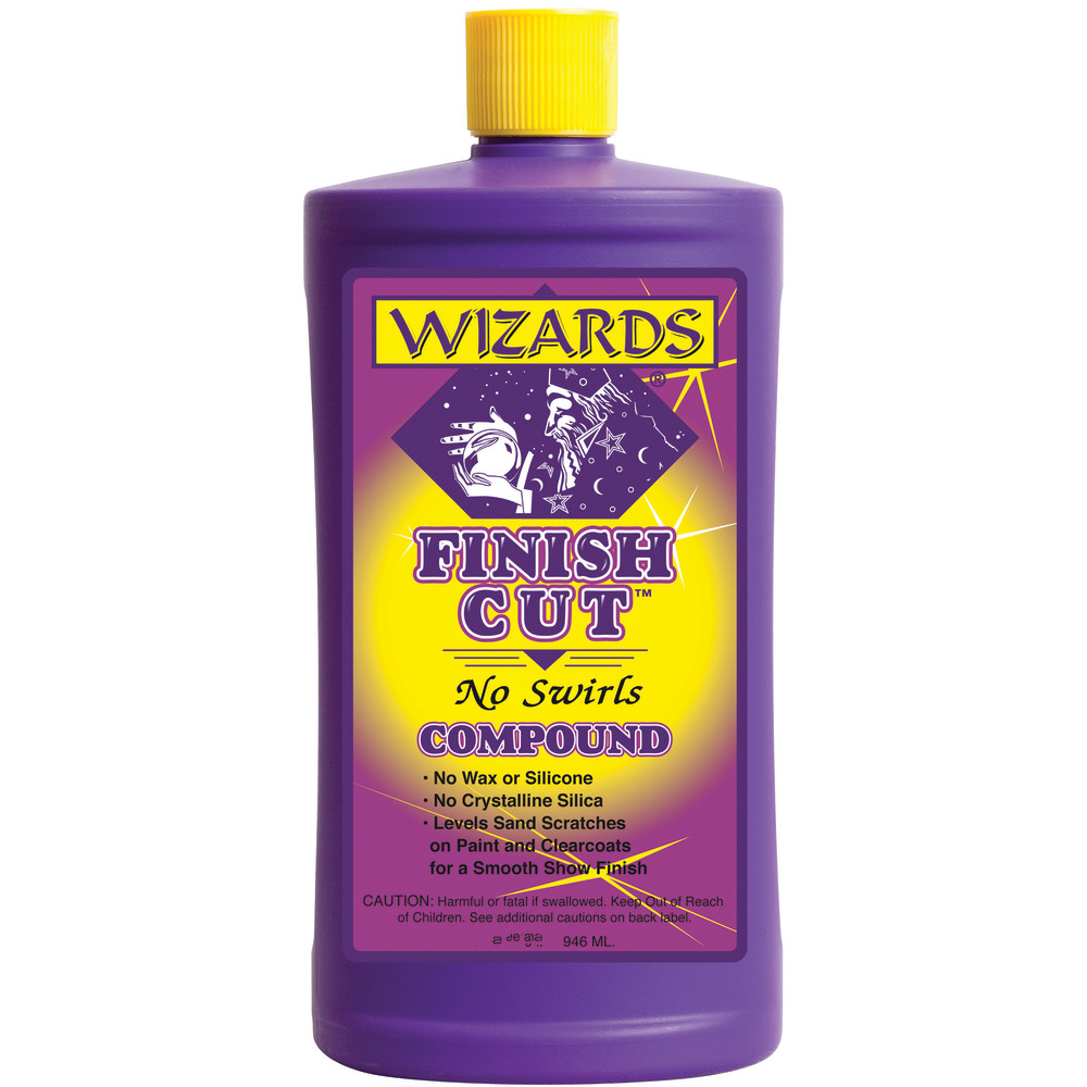 Wizards 11046 Finish Cut Compound 4 oz.