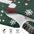 thumbnail image 6 of Yayeee Runner Rug for Bedroom 2'x6' Machine Washable Hallway Non Slip Mat, Christmas Santa Hats, 6 of 8