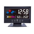 thumbnail image 1 of Alarma LED recargable Monstrate Rectangular con termómetro y calendario, 1 of 6