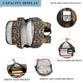 thumbnail image 3 of FORMRS Unisex School Backpack 17" Student Travel Bag with Laptop Compartment, Classic Floral, 3 of 7
