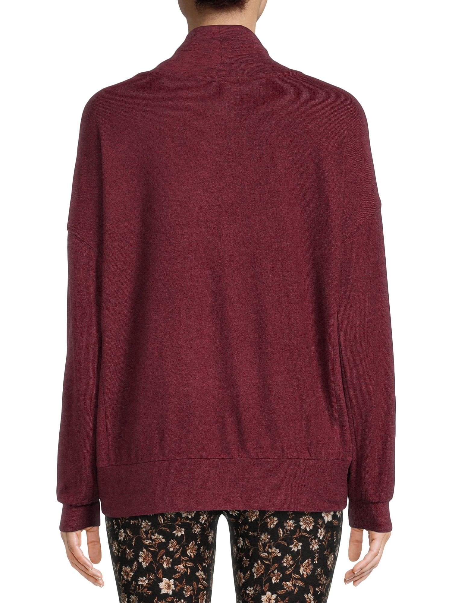 Time and Tru Women's Sweatshirt with Long Sleeves
