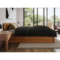 thumbnail image 6 of AFI Capri King Wood Platform Bed with Panel Footboard and Twin XL Trundle, Light Toffee, 6 of 16