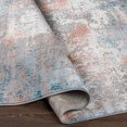 thumbnail image 3 of Hauteloom Daraga Living Room, Bedroom Area Rug - Contemporary - Blue, Rust, Light Blue - 8'10" x 12', 3 of 7
