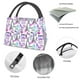 thumbnail image 4 of Fotbe Eiffel Tower and Hearts Bolsa Térmica Portátil con Estampado, Bolsa de Entrega de Alimentos Aislada, Bolsa Reutilizable de Gran Capacidad para Comidas y Supermercado, 4 of 6